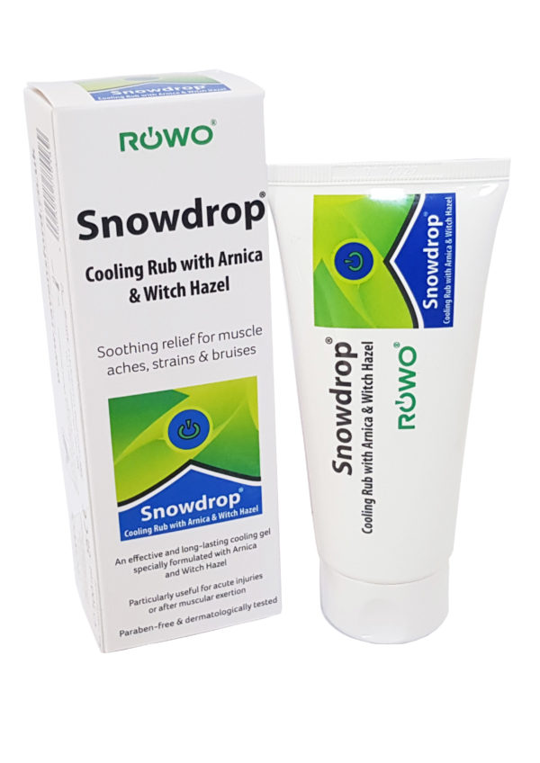 Snowdrop Cooling Rub with Arnica & Witch Hazel 100 ml Gel Tube